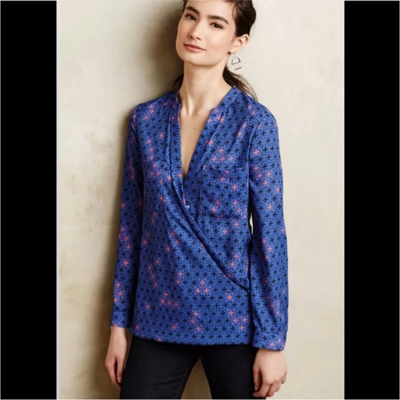 Anthropologie Tops - MAEVE by Anthropologie Eva Wrap Blouse